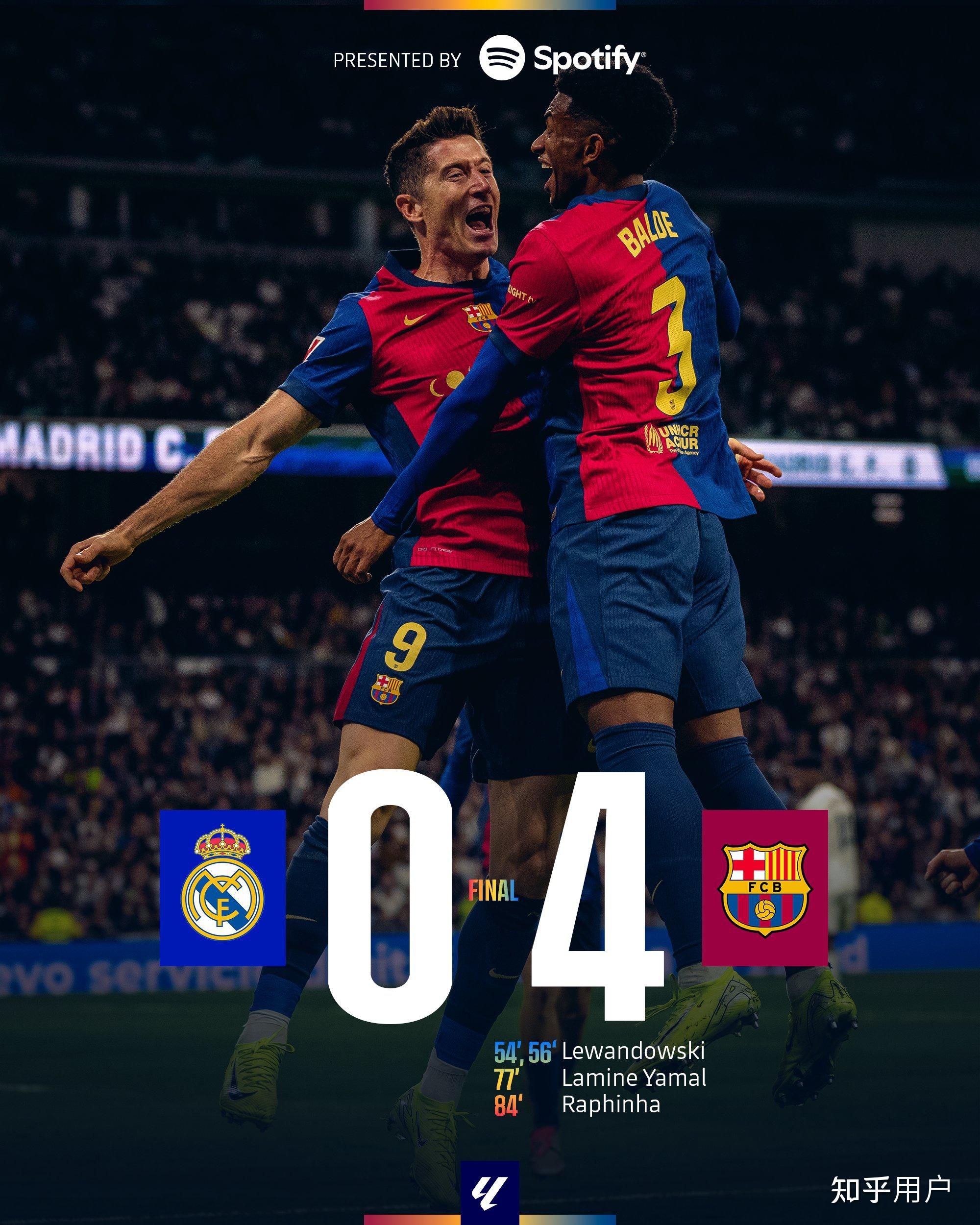 皇家马德里逆袭巴萨，夺得西甲联赛冠军